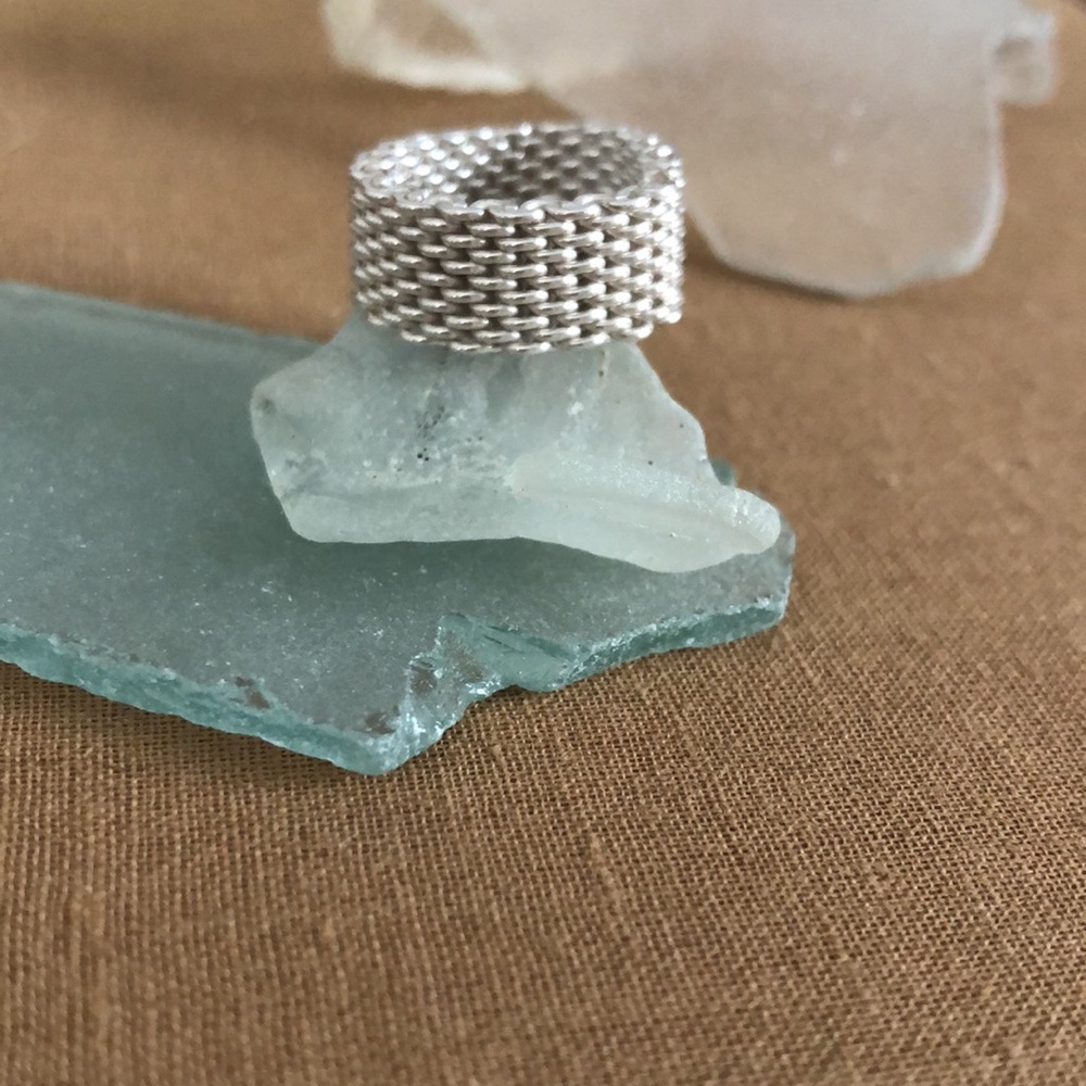 Mesh Ring, Sterling Silver